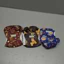 wegreeco Washable Male Dog Belly Band (Stylish Pattern)- Pack of 3 - Washable Male Dog Belly Wrap, Dog Diapers Male (Funny Dogs, Small) (Small (11" to 14"))