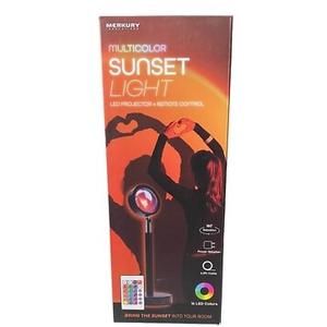 Merkury Innovations Multicolor RGB Sunset Lamp with Remote