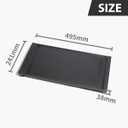 WB31X24738 Aluminum Replacement for GE Appliance Gas Range, 9 ×19.5 inch Griddle,Nonstick Coated Grill, No Pre-seasoning Required,Griddle for GE Gas Stove Top Center Parts