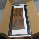 5 Tier Bookshelf with Drawer, Tall Narrow Bookcase with Shelves, Wood and Metal Bookshelves Storage Organizer, Industrial Display Standing Shelf Unit for Bedroom, Living Room, Rustic Brown