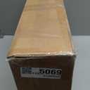 Seinloes 2Pack Expandable Pull Out Cabinet Organizer 21"Deep With Raising Pad for Framed Cabinets, Upgrade 3 Slide Rails Slide Out Drawers, Roll Out Shelves Adhesive,Adjustable Width 12.05"-20.4"White