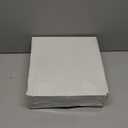 FLOWERCAT 60PCS White Plastic Plates - Heavy Duty White Disposable Plates for Easter Party/Wedding -serve for 30 guests Include 30PCS 10.25" & 30PCS 7.5" Plates for Party