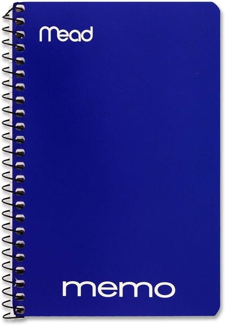 24 pack 6x4 Memo Book, 40 Sheet