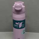 REDUCE Aura Vacuum Insulated 26 oz Water Bottle - Leak-Proof & Chug Spout for Quick Hydration - Keeps Drinks Cold for 30 Hours - Removable Handle for Travel or Gym - Soft Sit Base - Lilac Bud