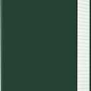 Notebook Journal, 8.5" x 11", 400 Pages College Ruled Notebook, Leather Journal for Women Men, Thick Journals for Writing, 125pcs Sticky Tabs, Inner Pocket, A4 Large Notebooks for Work School, Green