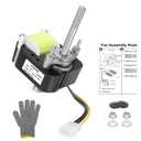 62345000 88624000 Motor Replacement - Quiet Operation, Easy Installation, Long-Lasting Performance, Compatible with LS100SE, LS50SE, LS80SE, Replaces Part J238-100-10074 and J238-100-10075