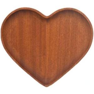 FARZI Ebony Japanese Shaped Fruit Plate Wholesale Irregular Solid Wood Dessert Wooden Saucer Kitchen Living Room Dining Room Tray (Wtm-102)
