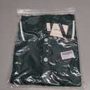 LETSEE Linen Shirts for Men Short Sleeve Blouse Button Down Dress Untuckit Shirts Beach Summer Wedding Hawaiian Outfit (Green, M)