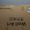 Framed Large Boho Neutral Abstract Wall Art for Living Room, Black Beige Sun and Moon Paintings Prints for Hallway Office, Set of 3 Piece Modern Minimalist Canvas Artwork Pictures 24x36 Inch