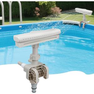 Pool Fountains,Adjustable Waterfall Pool Sprinkler for Above Ground Pools, Pool Accessories for Cooling and Fun