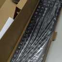 Wireless Keyboard and Mouse Combo - 2.4GHz Wireless Connection - Ultra Slim - Silent Mouse, Compact Full Size Keyboard and Mouse Set- Adjustable 1600 DPI (Black)