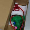 JOYIN 2 PCS Lighted Christmas Headbands with LED Lights in Springy Santa Hat Tree Designs for Christmas and Holiday Parties, One Size 