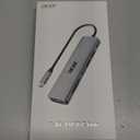 Acer USB C Hub, 7 in 1 Multi-Port Adapter for Laptop, 4K, HDMI Splitter with 2 USB A 3.1 & Type-C to HDMI Data Port, PD 100W Charging, SD Card Reader for Computer, Desktop, Space Grey