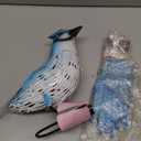 Nacome Blue Jay Garden Decor Metal Yard: Weatherproof Sculptures with Stakes Easy to Assemble Ornaments for Indoor Outdoor Yard Lawn Art - Mother's Day Birthday Gifts for Mom Women Grandma