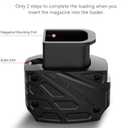 Ludex Magazine Speed Loader for Glock 9mm/.40.Fits Glock 17,18,19,22,23,24,26,27,34,35,45 and 47 (black)