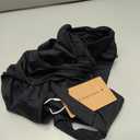 Women One Piece Swimsuit Cut Out Monokini Swimwear (Medium, Black)