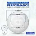 16.54" Microwave Glass Plate for Insignia NS-MW22SS6, GE WB48X10046, AP3793651 & WB48X29704, Panasonic F06014M00AP, Whirlpool WPW10510836 Microwave Plate Tray ns 22ss6 glass Turntable plate