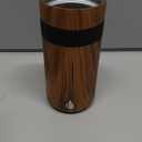 Elemental Artisan Insulated Tumbler, Triple Wall Coffee Travel Mug, Reusable Stainless Steel Coffee Tumbler with Ceramic Lid, Thermal Coffee Cups for Hot (6 Hrs) & Cold (18 Hrs), 12oz - Teak Wood