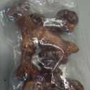 Dog Toys for Aggressive Chewers - 3 Pack Bacon Flavored Indestructible Dog Toy, Big Tough Chew Bone for Medium Large Breed 25-90lbs to Keep Them Busy, Happy Dog Gift (Brown)