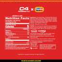 C4 Energy Drink x Popsicle Variety Pack, Carbonated Sugar Free Pre Workout Performance Drink with no Artificial Colors or Dyes, 3 Flavors - Grape, Hawaiian Pineapple, and Cherry, 16 Oz, Pack of 12 (EXP 01/01/26)