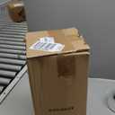 Universal 4" Inlet/6" Outlet Black Stainless Steel Bolt-On Angled Exhaust Tip