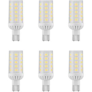 T5 T10 Wedge Base 921 912 12V LED Light Bulbs, 4W T10 LED Bulbs, Natural White 4000K for RV Camper Travel Tailer Boat Marine Lights and Outdoor Landscape Pathway Stair Step Lights 6pcs, 5 Pcs