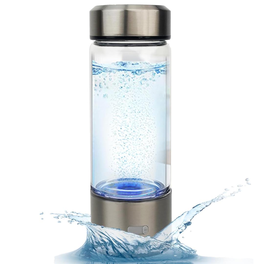 2025 Portable Hydrogen Water Bottle Generator,Sports Cup,3-Min Hydrogen Infusion, Rechargeable,for Home,Office,Travel, Sports & Gift
