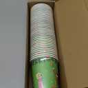 36 Pcs Christmas Cups 4 Unique Festive Designs Premium Disposable Paper Cups Christmas Party Supplies for Xmas Birthdays Celebrations