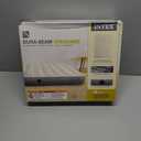 Intex 64103E Dura-Beam Standard Single-High Air Mattress: Fiber-Tech - Queen Size - 10in Bed Height - 600lb Weight Capacity - Pump Sold Separately