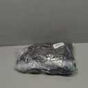 Omoone Women's Ripped Puff Sleeve Denim Crop Top Long-Sleeve Cropped Jean Jacket, Small