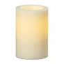 Fusion Unscented Off-white Flameless LED Electric candle All Weather Wax