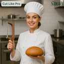 Miori Bread Slicer for Homemade Bread & Sourdough Bread Knife, Serrated Stainless Steel Blade, Wooden Handle for Even Slicing