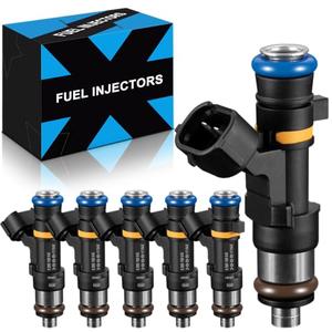 YZHIDIANF Upgraded 0280158042 Fuel Injectors For:-Infiniti FX35 G35 M35 2004 2005 2006 2007 2008, For:-Nissan Murano 350Z 2004 2005 2006 2007 V6 3.5L, FJ828, 842-12327, 16600CD700, 16600CD70A (6)