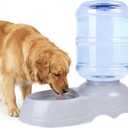 3 Gallon Automatic Dog Water Dispenser, 11L Large Dog Water Bowl Dispenser, Automatic Pet Water Dispenser Gravity Water Bowl for Dogs, Large Dog Drinking Fountain