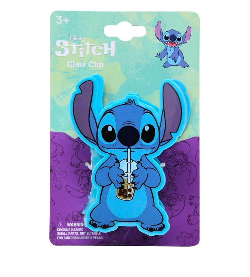 HER Premium Butterfly Disney Stitch Character Large Hair Clip - One Cute Hair Clip for Girls - Hair Accessories for Toddlers Little Girls Birthday Party Gifts, Ages 3+