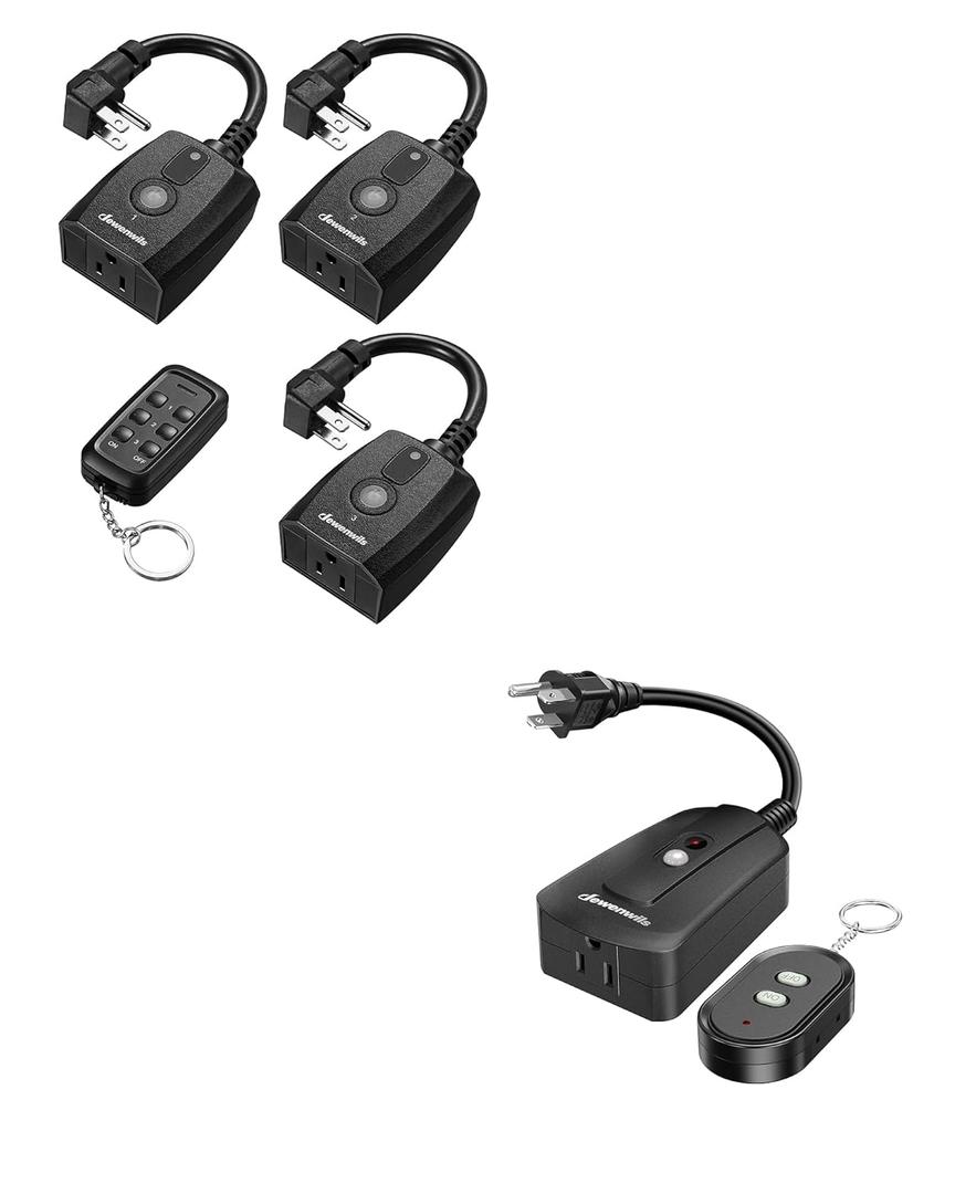 DEWENWILS Outdoor Wireless Remote Control Outlet