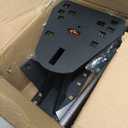 Spare Tire Carrier, Spare Tire Mount Bracket for Trailer,Powder Coat Steel Black, Fits 4 & 5 & 6 & 8 Lugs Trailer Wheels on 4", 4.5'', 4.75'', 5", 5.5",6" or 6.5" Bolt