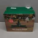 DG-Direct 360 Rotating Christmas Tree Stand, Up to 7.5ft, 90lb Artificial Christmas Tree, Fits 0.81.5" Tree Poles, Spinning Christmas Tree Stand, Christmas Tree Revolving Base with Remote Control (Green)