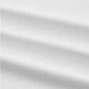 WDIRARA Men's Line Decor Slim Fit Crop T-Shirts Round Neck Short Sleeve Summer Tee Tops (White, L)