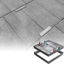 24x24 in Stainless Steel Invisible Manhole Cover with Handle | Recessed Design, Square Septic Tank Cover and Frame, for Walkway/Driveway, 24inx24in