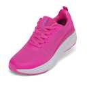 JEJQN Fashion Sneakers for Women Road Running Shoes Wear-Resistant Breathable Wide Width Walking Shoes Comfortable Red Size 9
