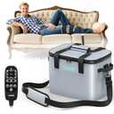 CUEME 20 QT Ice Machine for Knee After Surgery, Programmable Timer Cold Therapy Machine, Knee Replacement Recovery System, Cryotherapy Pain Relief Pad for Shoulder, Hip, Ankle & Foot