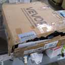 VEVOR L Shaped Standing Desk with Wheels, 63 x 55 inch 3-Level Height Adjustable Electric Corner Standing Desk with Power Outlet, Heavy Duty Carbon Steel Sit Stand Computer Table, Easy to Assemble