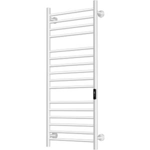 45.3"(L) x 19.5"(W) Wall Mounted Towel Warmer, Heated Towel Racks for Bathroom, Towel Dryer Heater, 16-Bars White, CSA Certified.