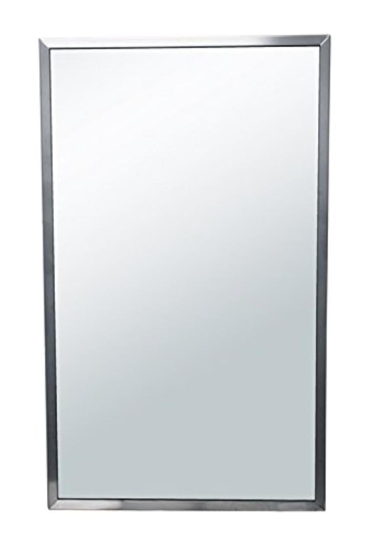 Commercial Restroom Mirror, 30" L x 18" W Commercial Restroom Mirror, 30" L x 18" W
