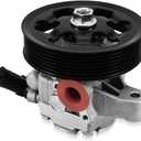 TAUTOY 21-5419 96-5419 Power Steering Pump with Pulley For Honda CR-V 2002 2005-2011, Accord 2006-2007, Element 2006-2011, For Acura RDX 2007-2012, TSX 2006-2008, RSX 2002-2006, 2.0L 2.3L 2.4L