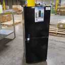 Anypro 3.2 Cu.Ft Fridge with Freezer with 2 Doors, Refrigerator with 7 Level Temperatures, LED Light, Adjustable Shelves, Food Storage Cooling Drink for Bedroom, Office, Dorm, Apartment, Black