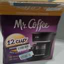Mr. Coffee 12-Cup Programmable Coffeemaker, Brew Now or Later