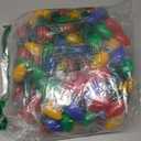 QZYL 16 Pcs Christmas Light Up Necklace, Colorful Christmas Necklaces Bulk, 9 LED Bulbs Novelty Christmas Lights with 3 Flash Modes, Perfect for Xmas New Year Eve Party Favor Supplies Accessories