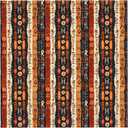 Colorful Tribal Square Table Cloth - Boho Tablecloth Ethnic Stripes Lines Native Art Table Cover for Party Picnic Kitchen Dining Decor (54" x 54" (Square))